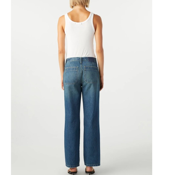 AMO Doris Utility Jeans in color Tease NWT 28 - Picture 6 of 7